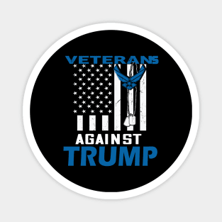 Veterans against Donald Trumo- Anti-Trump 2020 Magnet